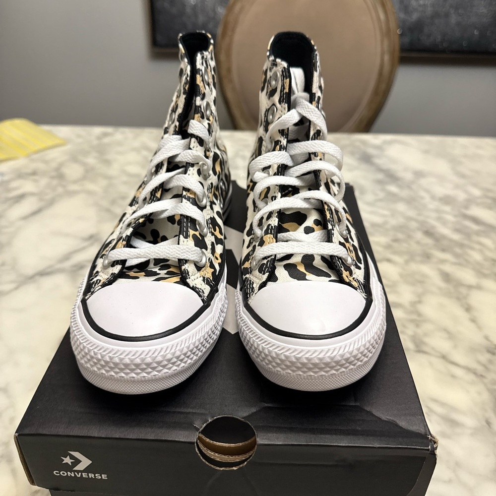 Converse Animal Print High-Tops - Picture 3 of 6